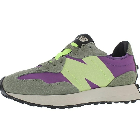 New Balance Other - New Balance Men's 327 Shoes - Sour Grape / Bleached Lime Glo 12